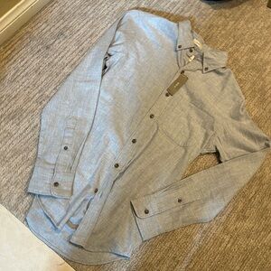 J Crew XS brushed twill dress shirt NWT